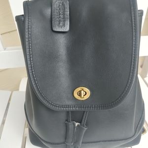 Vintage Coach Back Pack Purse #9791